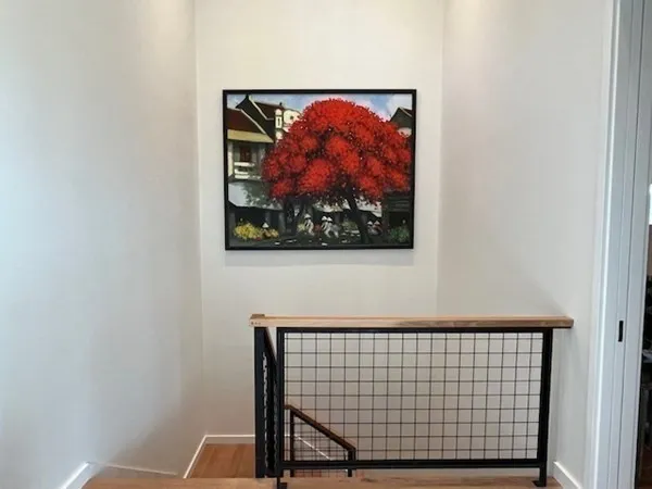 a view of a small space