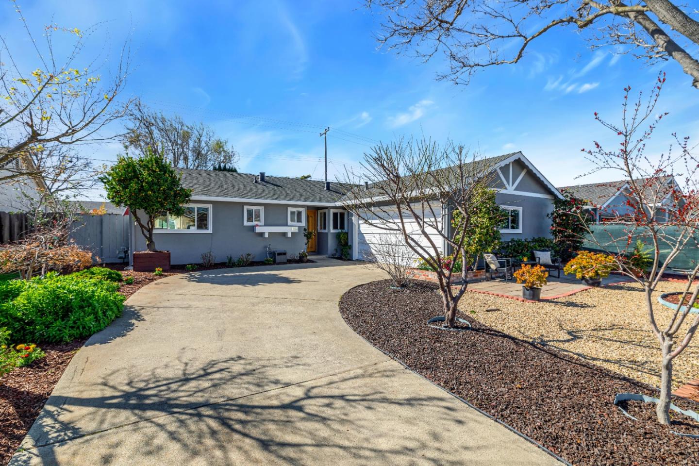 152 Brian Lane Santa Clara, CA 95051 - Photo 2 of 76 a view of a house with backyard and sitting area