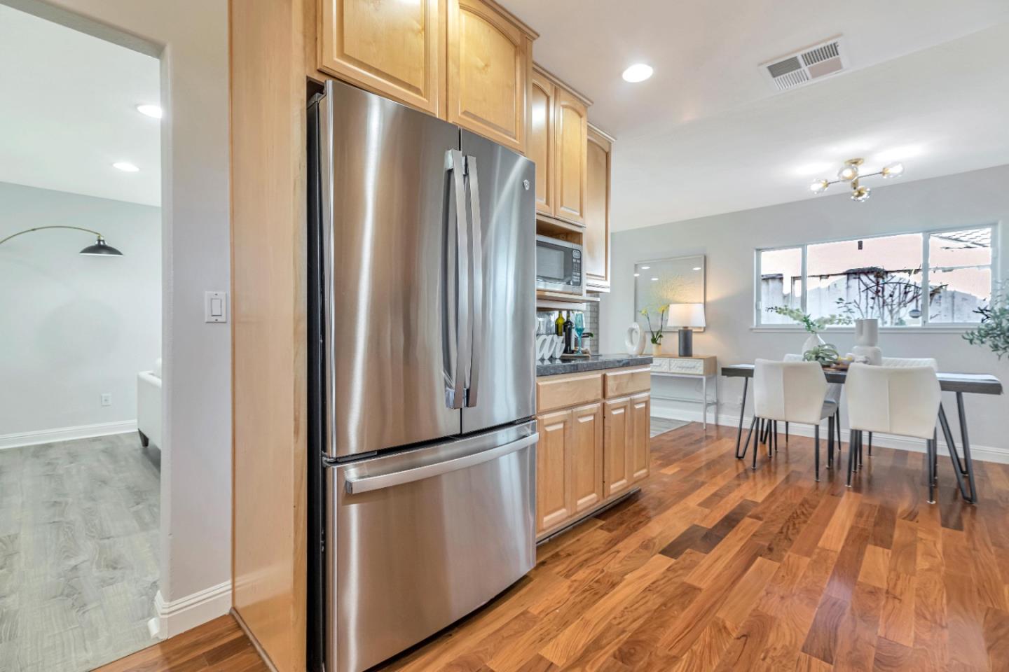 152 Brian Lane Santa Clara, CA 95051 - Photo 30 of 76 a kitchen with counter top space and stainless steel appliances