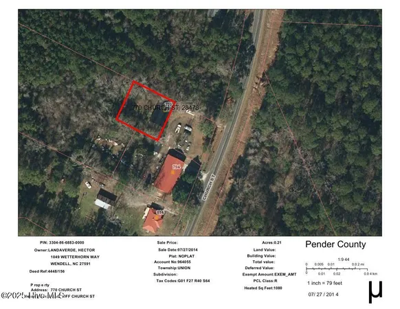 $160,000 | 770 Church Street, Willard, NC 28478