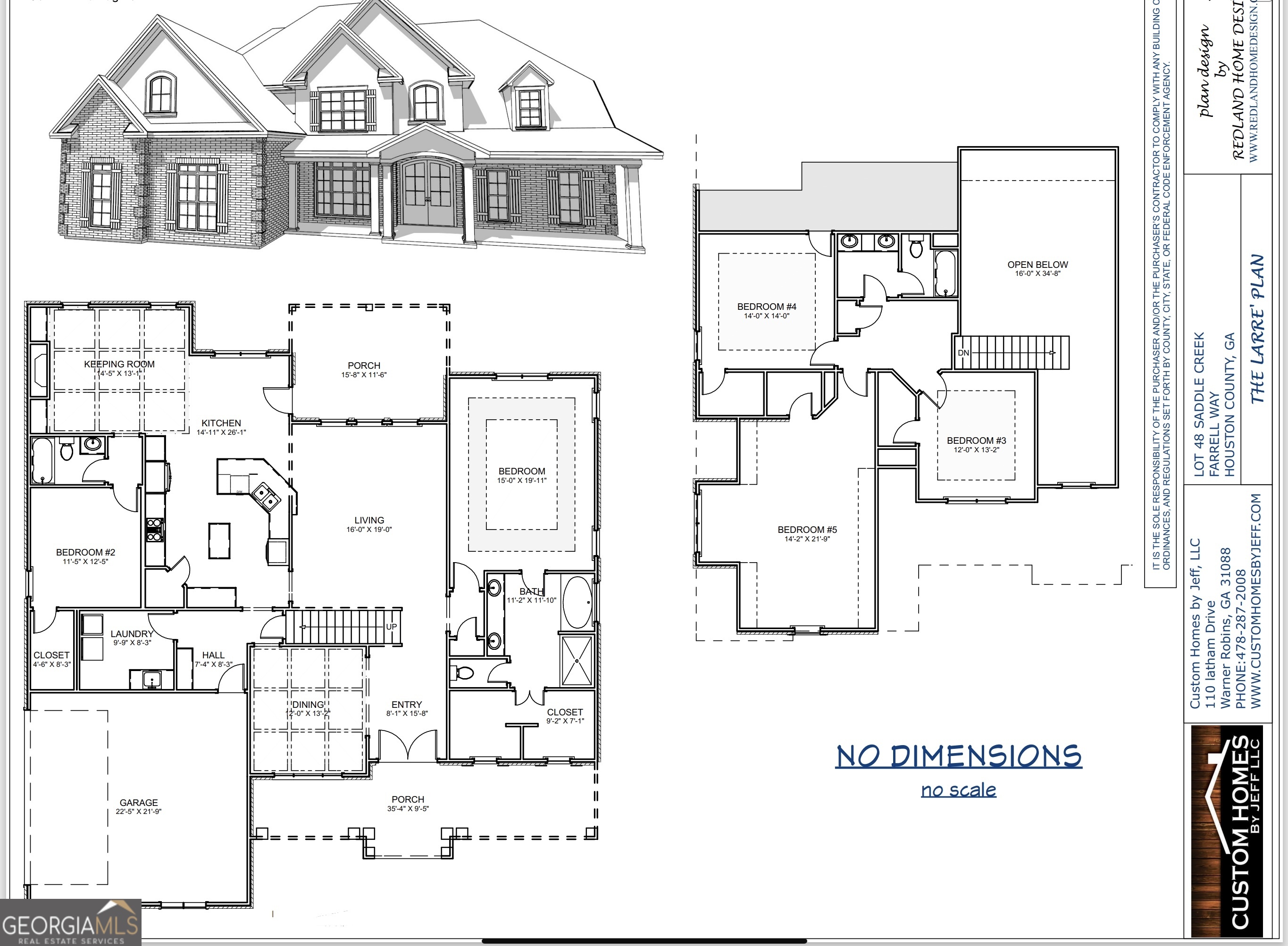 203 Farrell Way Perry, GA 31069 - Photo 3 of 3 a black and white photo of a white building