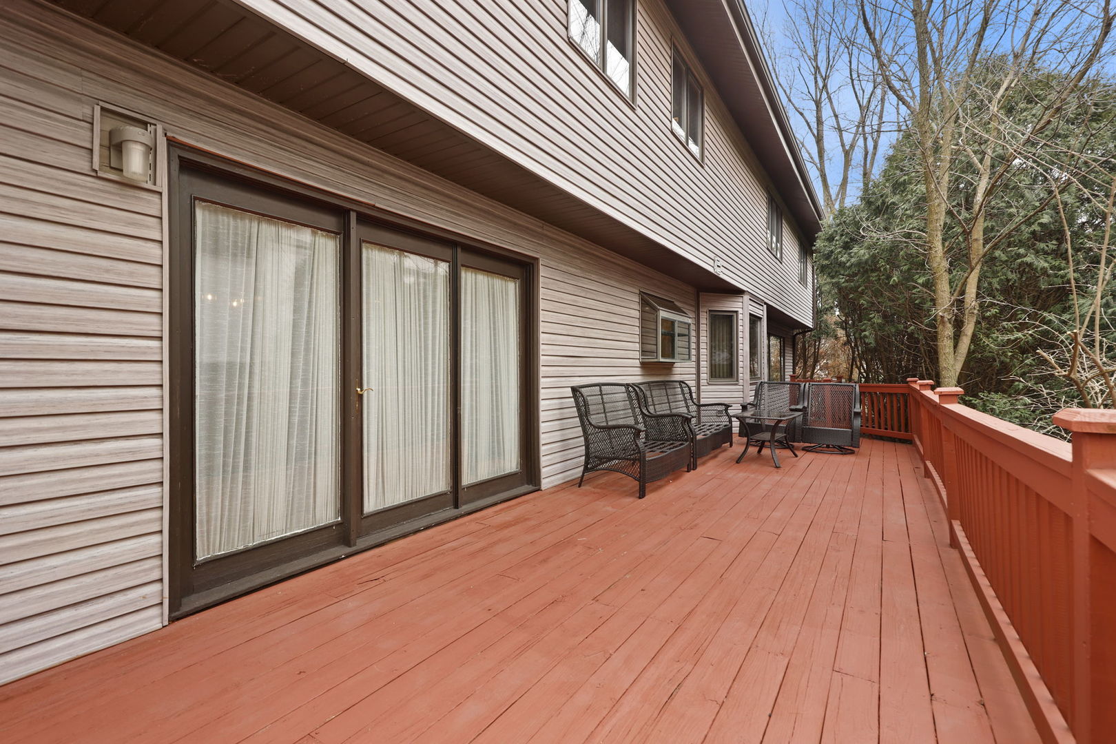 780 94th Street Burr Ridge, IL 60527 - Photo 45 of 53 a view of backyard with a deck and wooden floor