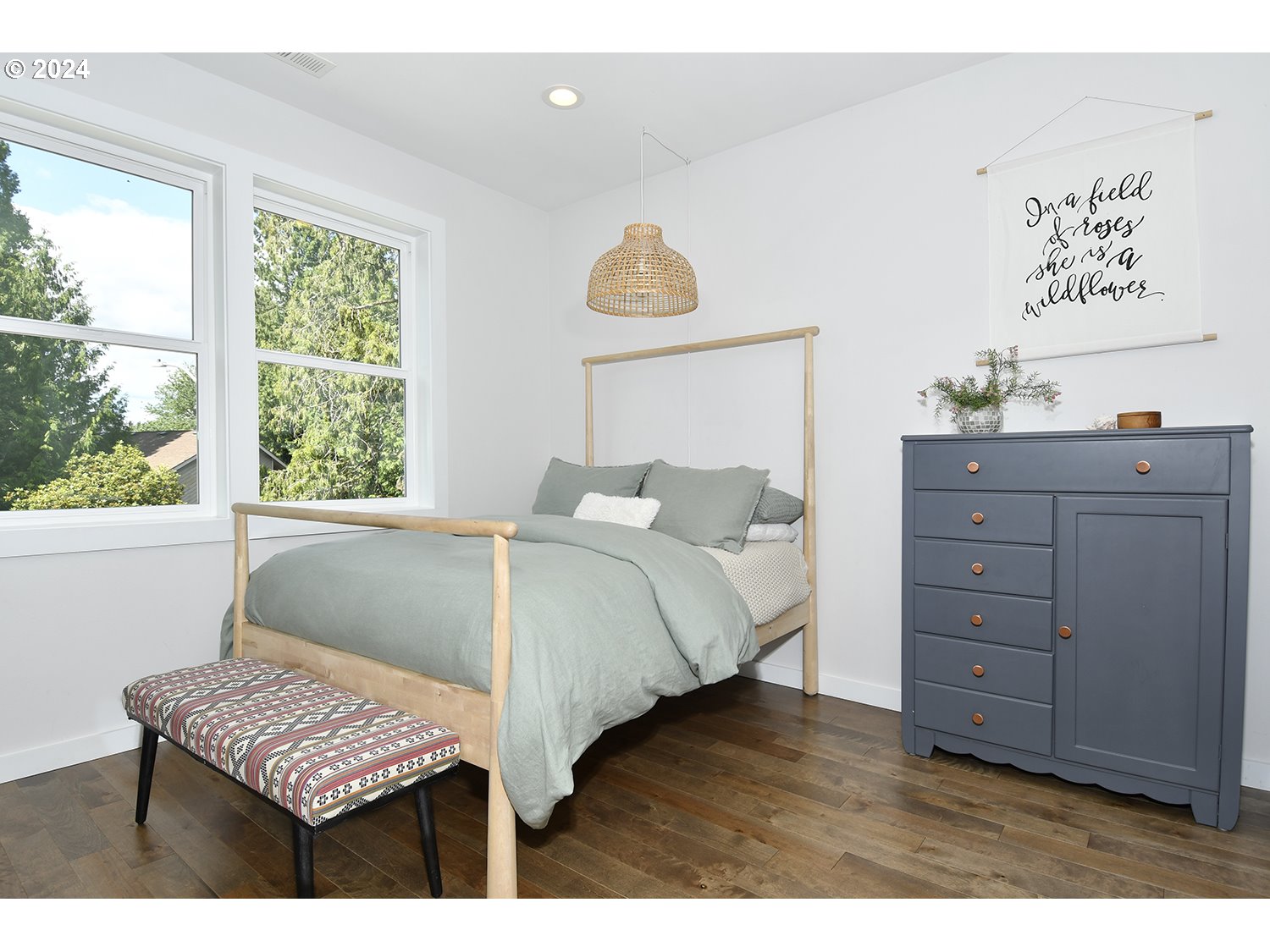 774 Southeast 25th Street Gresham, OR 97080 - Photo 28 of 39 a bedroom with a bed and a window