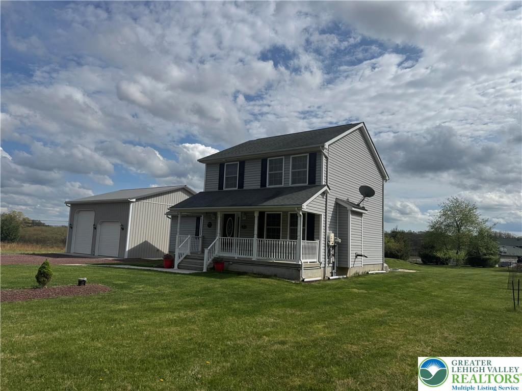 18 Cub Lane Jim Thorpe, PA 18229 - Photo 2 of 58 front view of house with a yard
