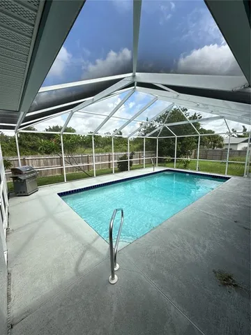 a view of a indoor swimming pool