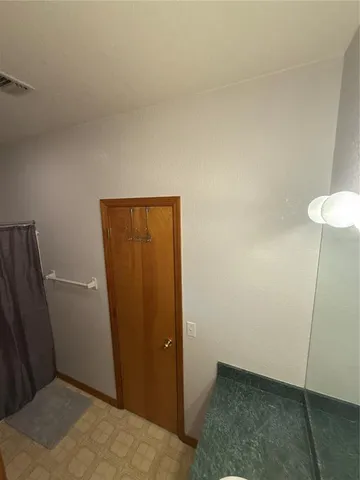 a view of empty room