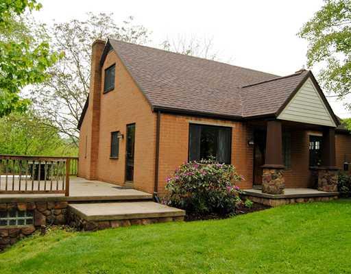 192 Lutz Road Zelienople, PA 16063 - Photo 14 of 15 Exterior Front. New roof 2008,stonework 2009.