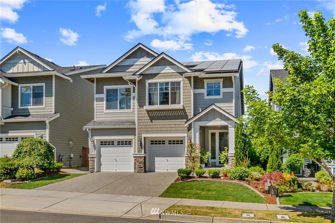 3527 198th Street Southeast Bothell, WA 98012 - Photo 1 of 40 front view of a house with a yard