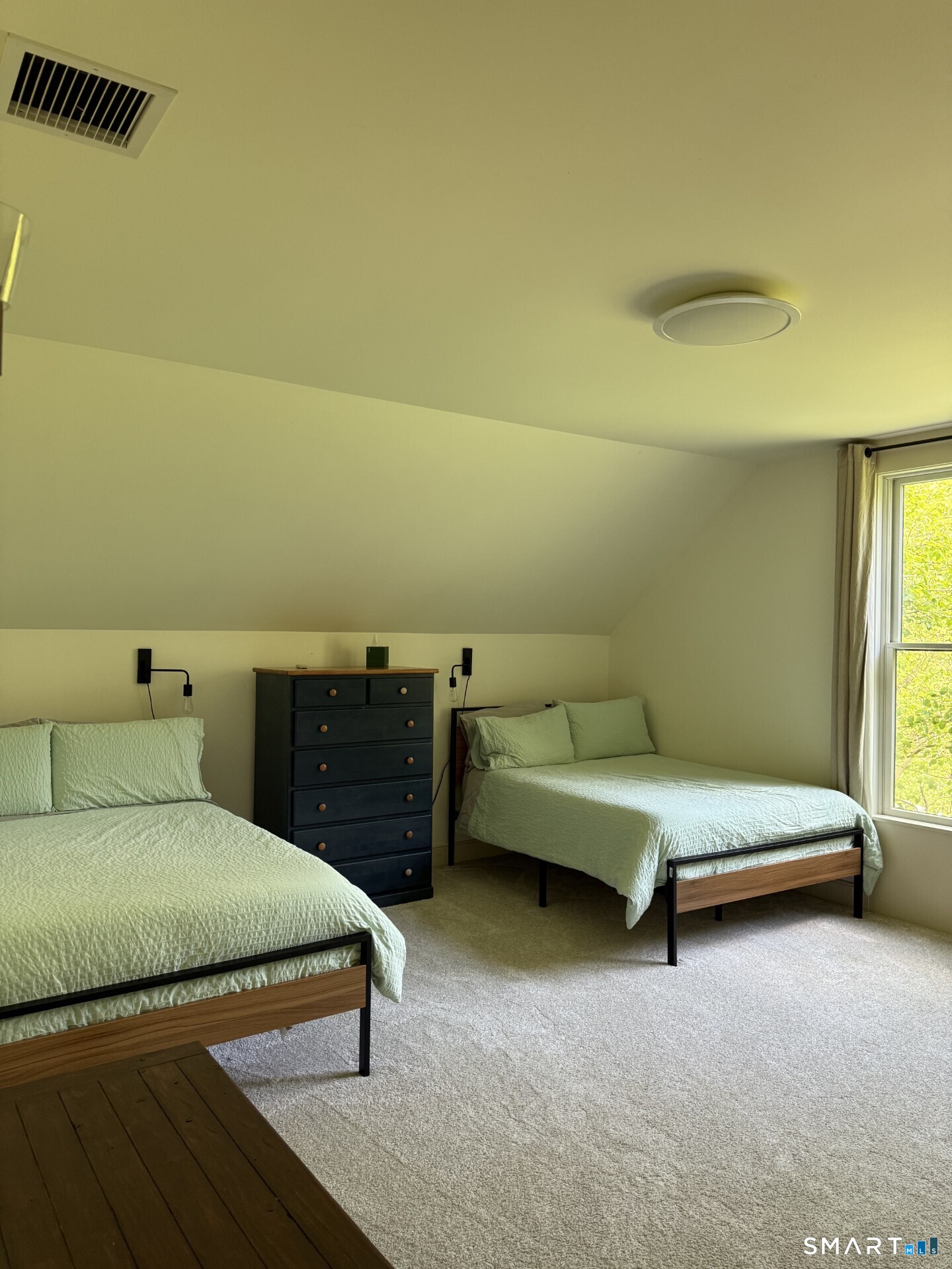 68 Hopkins Road Warren, CT 06777 - Photo 21 of 30 a bedroom with a bed and a couch