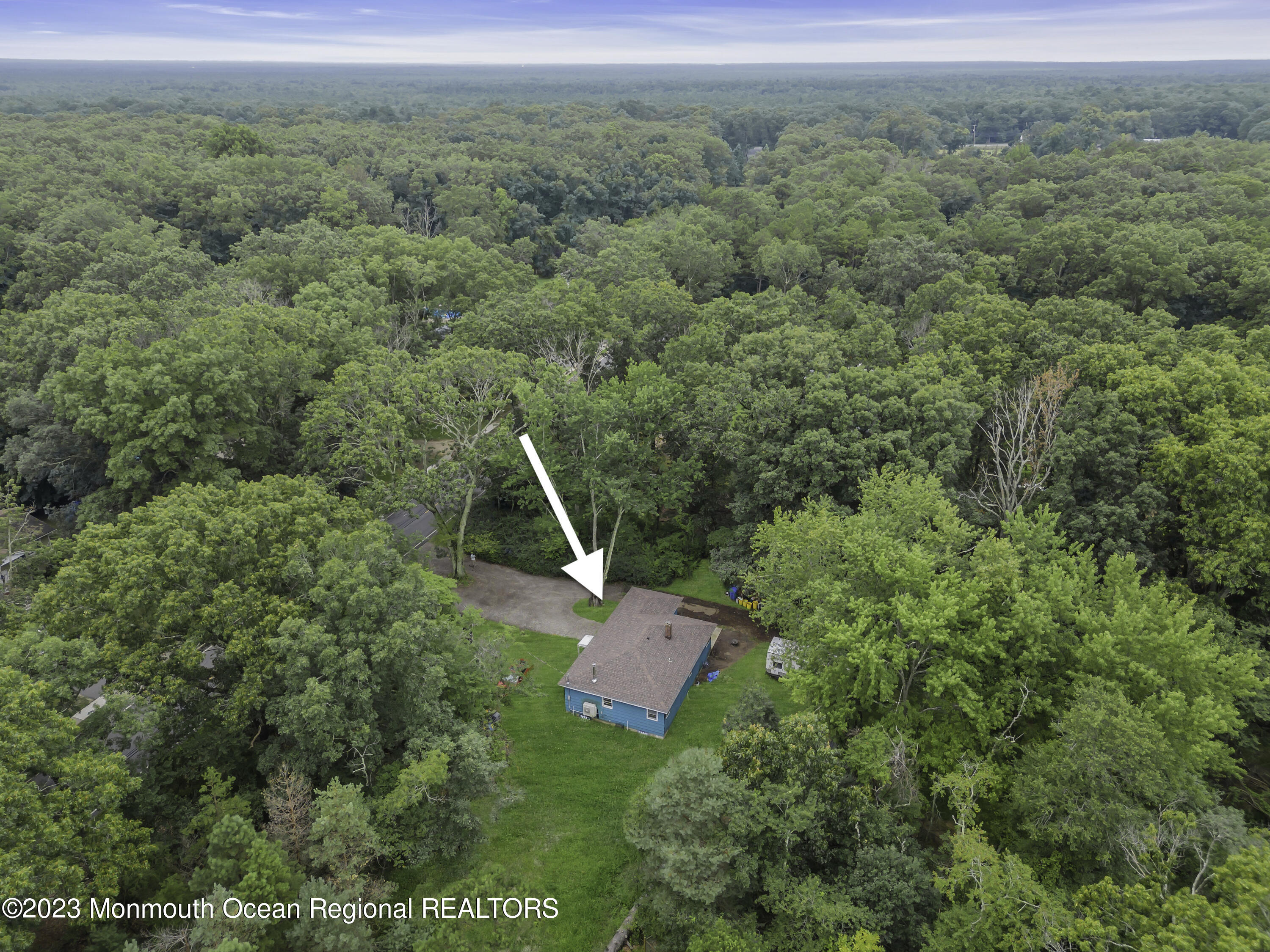 856 Bowman Road Jackson, NJ 08527 - Photo 19 of 21 a view of a forest with a street