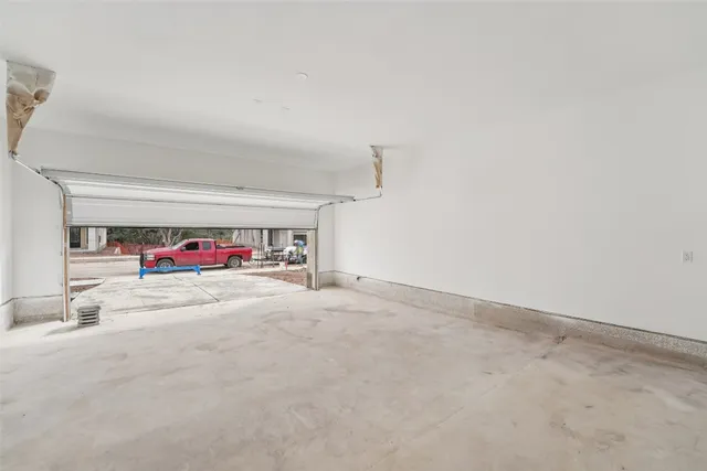 a house with trees in front of it