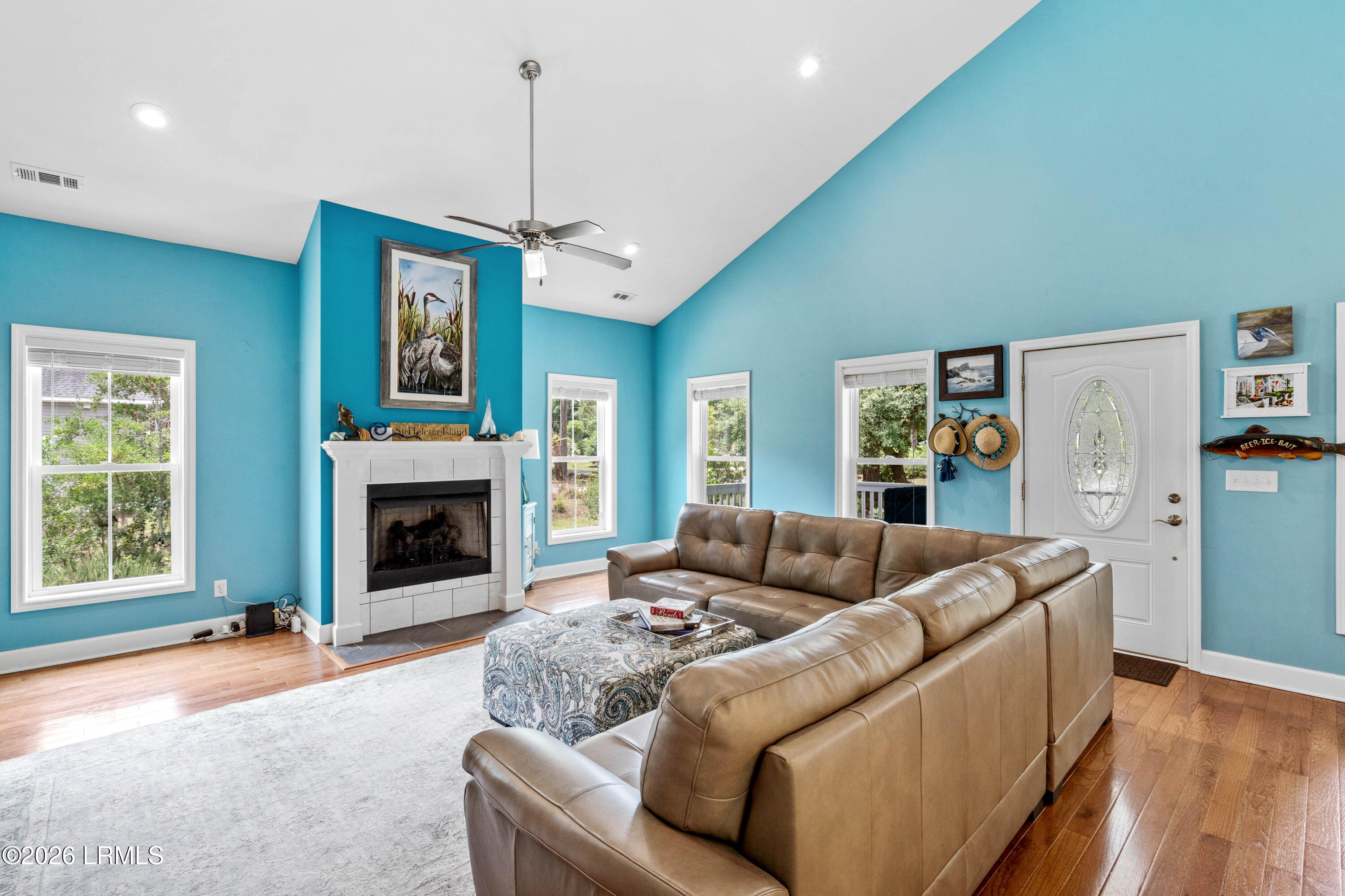 66 State Rd S-7-161 St. Helena Island, SC 29920 - Photo 10 of 42 A cozy fireplace