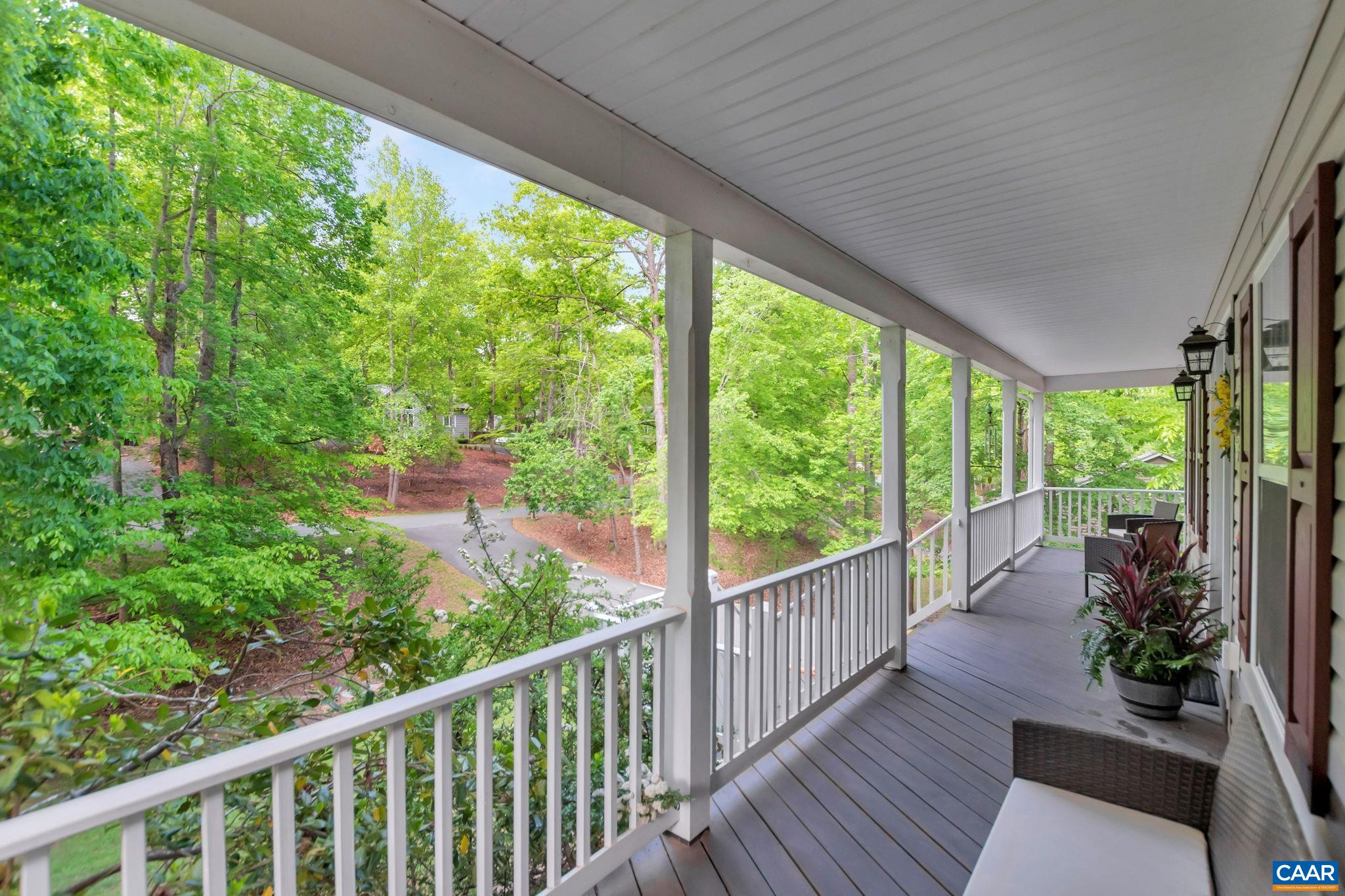 57 Amethyst Road Palmyra, VA 22963 - Photo 4 of 36 a view of a balcony with wooden floor