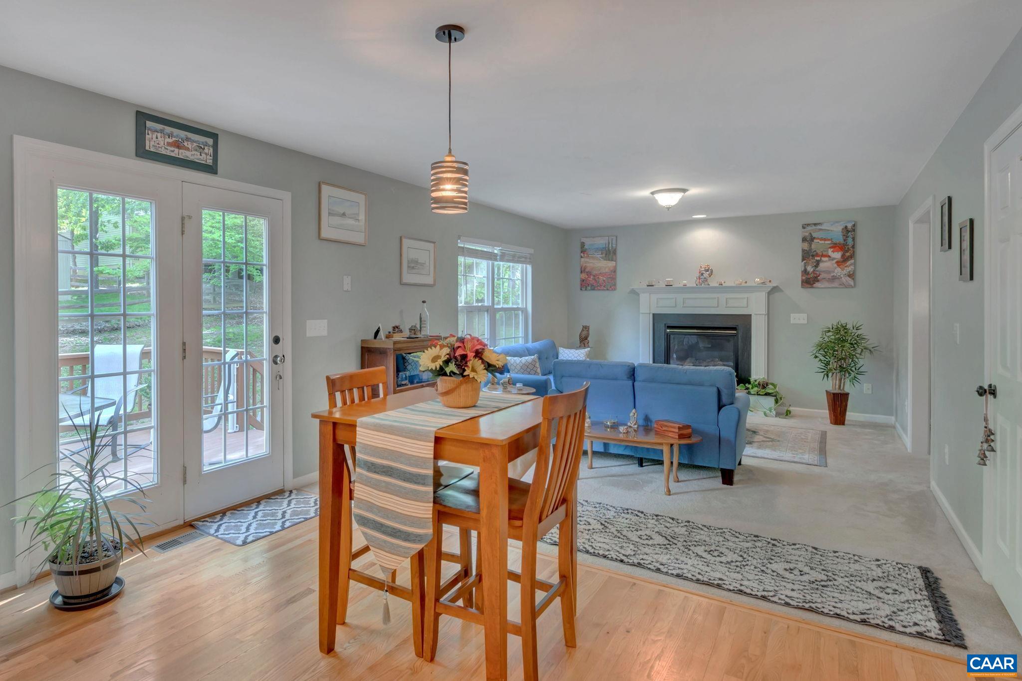 57 Amethyst Road Palmyra, VA 22963 - Photo 7 of 36 a living room with furniture and a fireplace