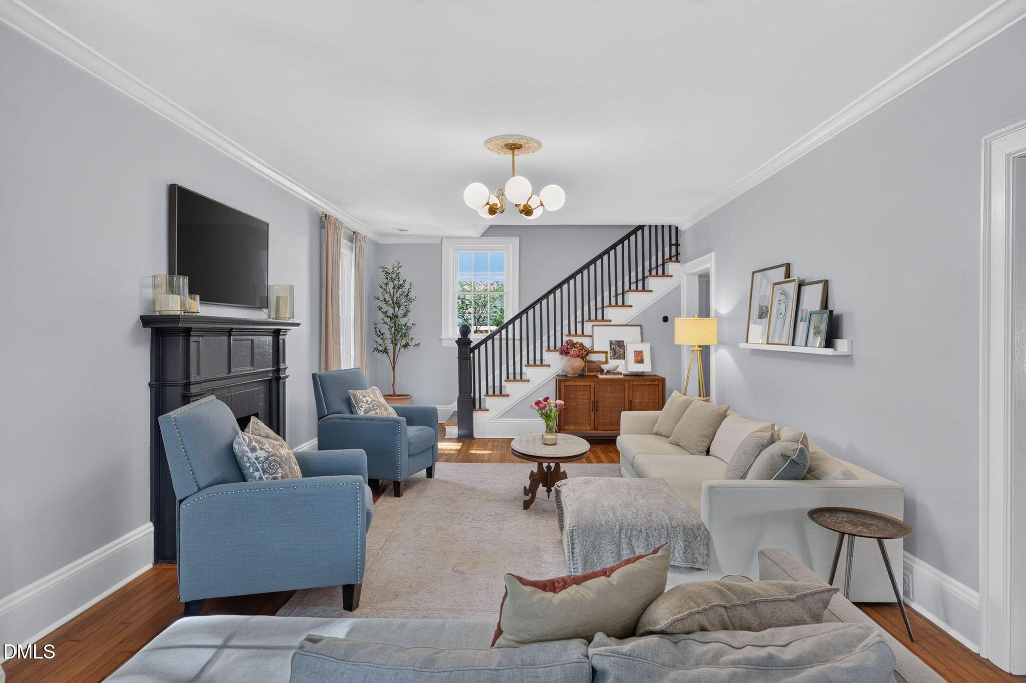 2145 Wake Drive Raleigh, NC 27608 - Photo 10 of 66 Living Room