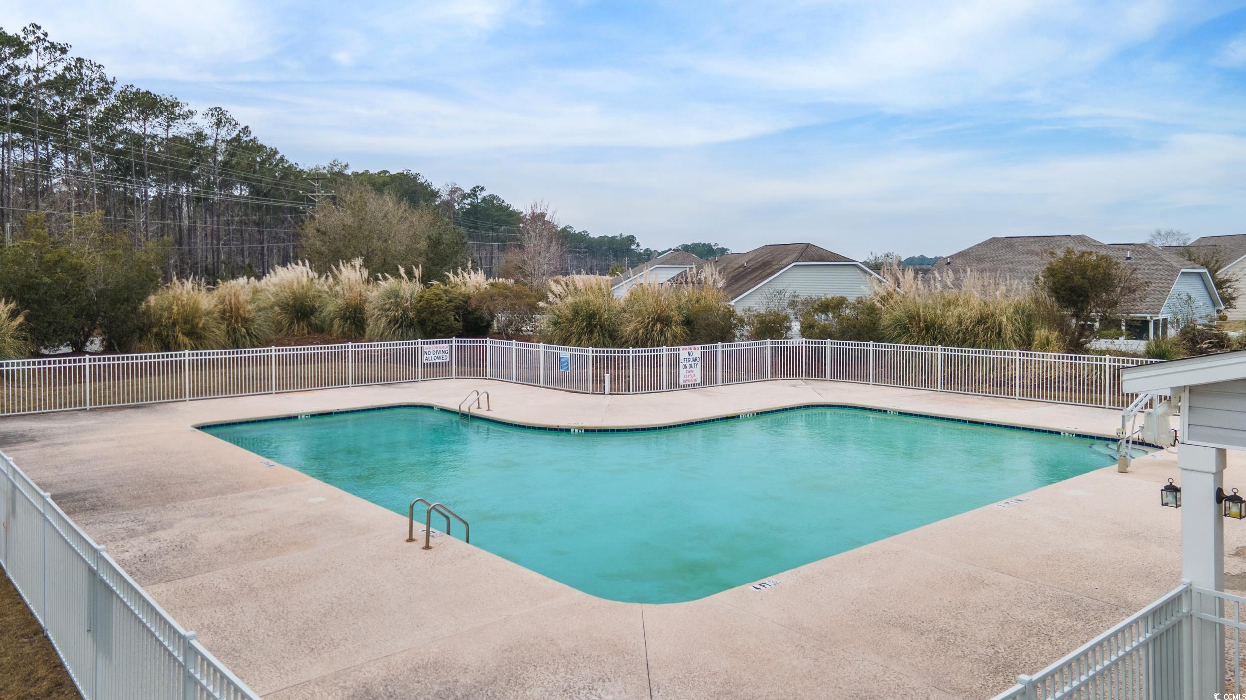 1517 Palmina Loop, Unit B Myrtle Beach, SC 29588 - Photo 28 of 30 Community pool with a patio area and fence