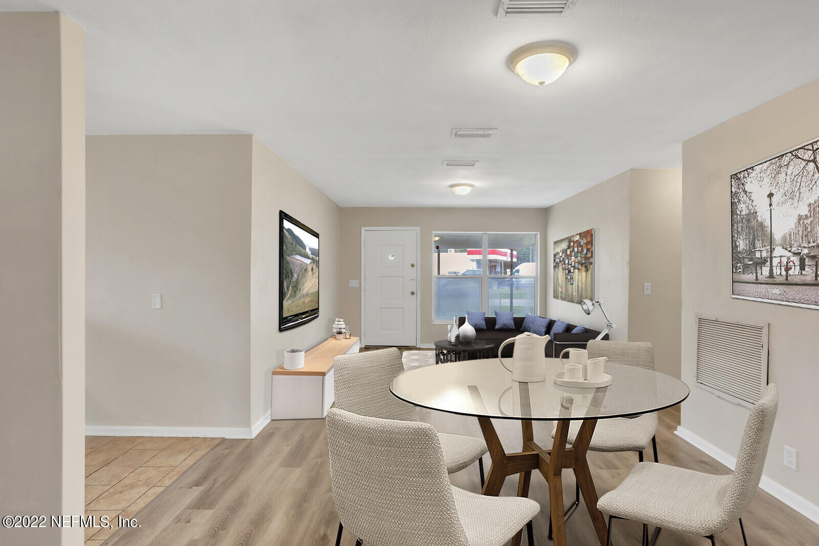 Dining / Living_Virtually Staged