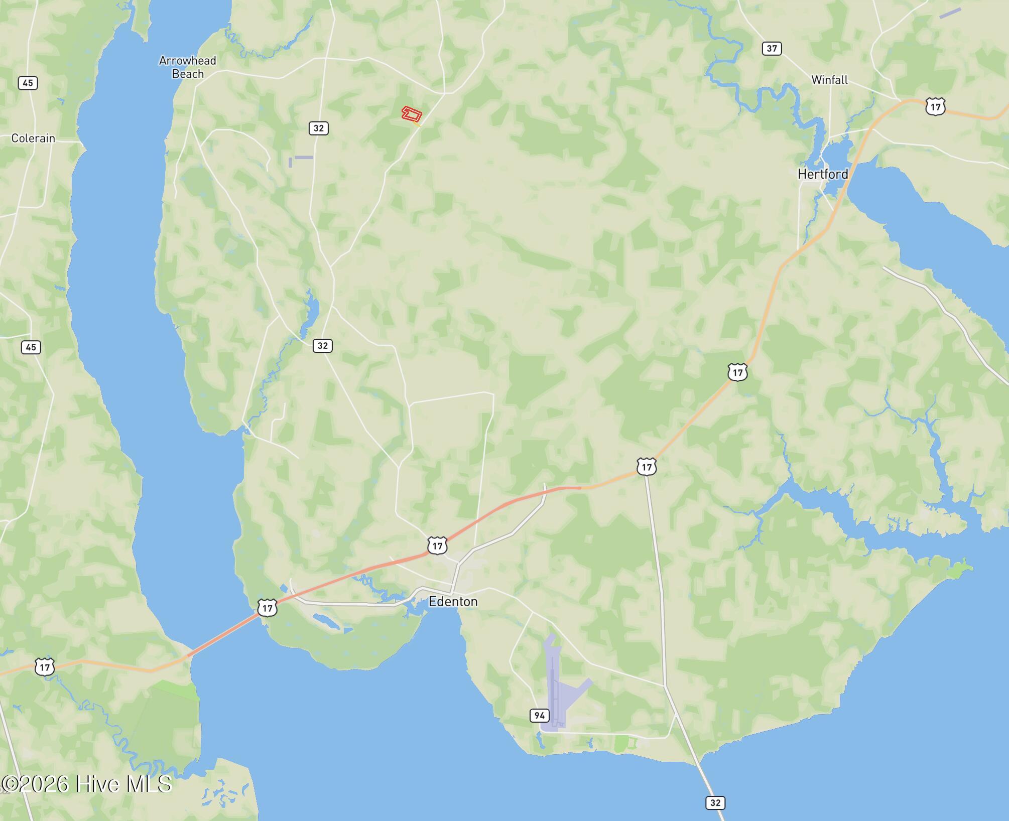 0 Sandy Ridge Road Tyner, NC 27980 - Photo 15 of 43 Aerial Map