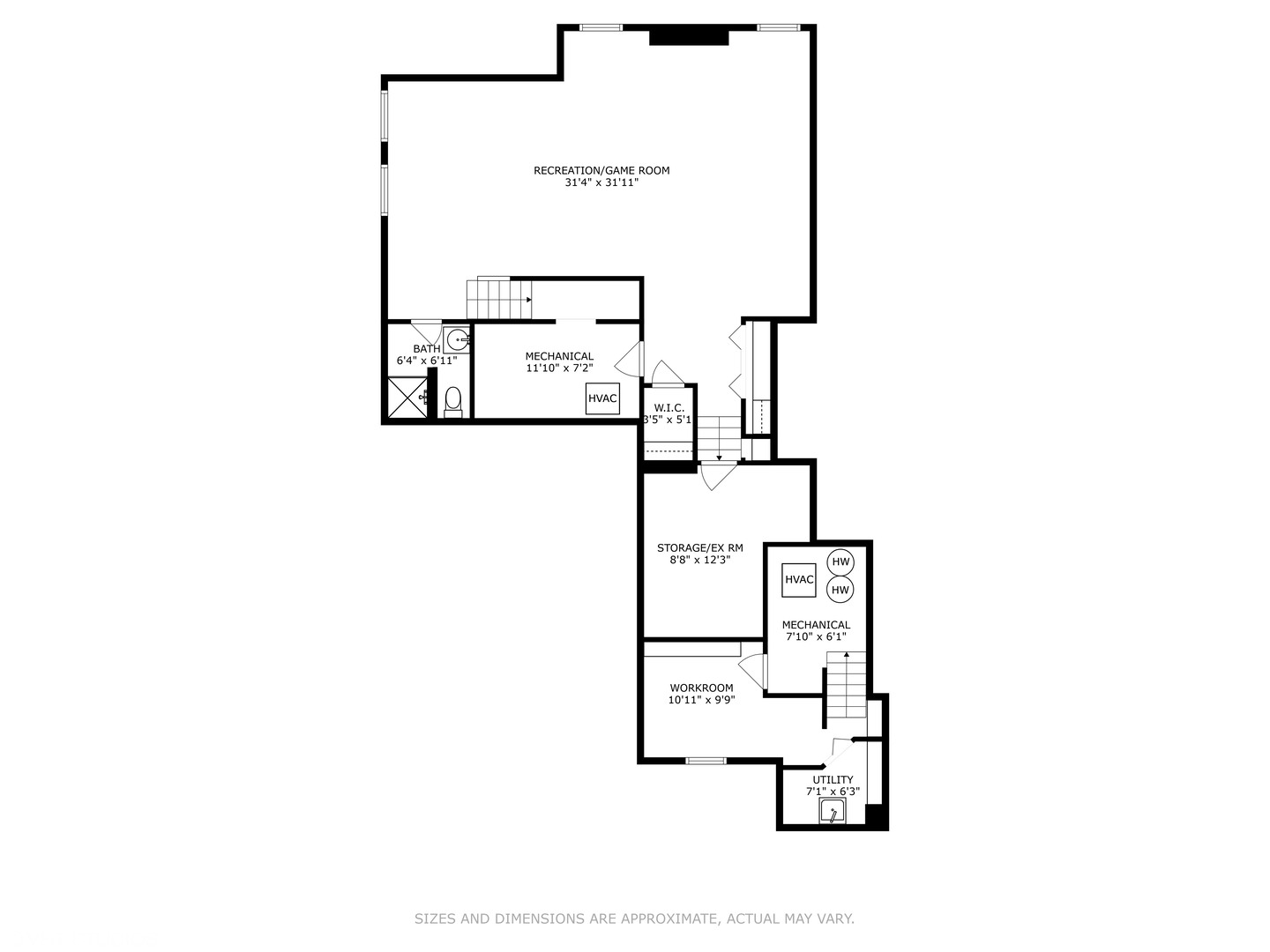 2224 Crabtree Lane Northbrook, IL 60062 - Photo 31 of 34 a picture of a floor plan