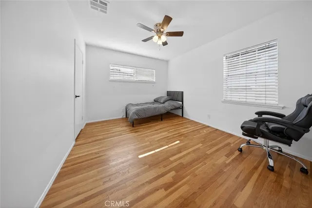 a view of hallway with window