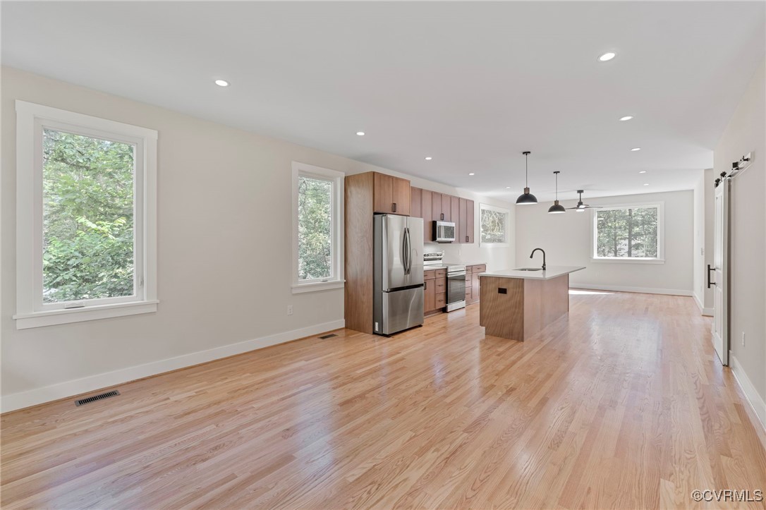 34 Turkeysag Trail Palmyra, VA 22963 - Photo 13 of 44 a view of a kitchen with wooden floor