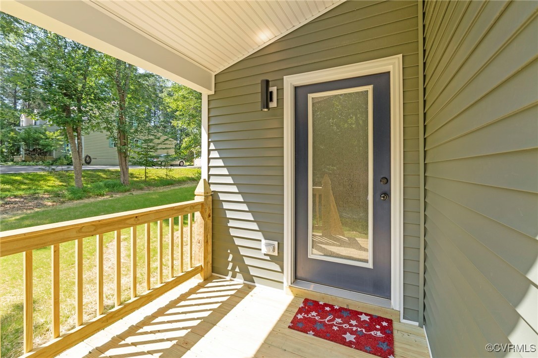 34 Turkeysag Trail Palmyra, VA 22963 - Photo 34 of 44 a view of a porch with a yard