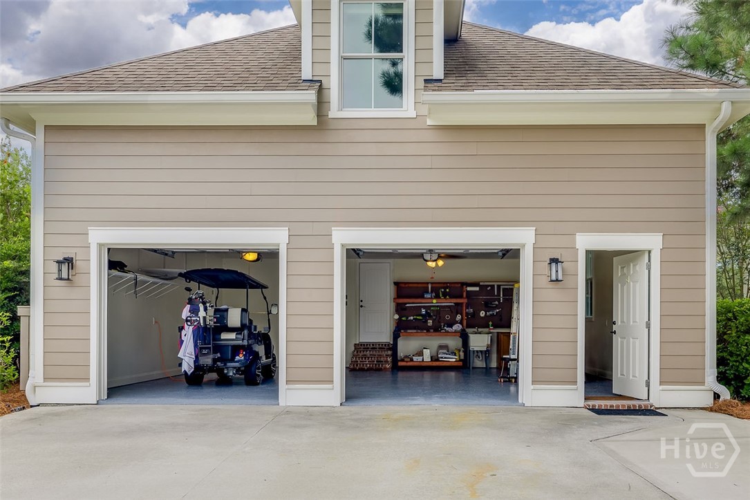 195 Spanton Crescent Pooler, GA 31322 - Photo 53 of 70 Open Garage View