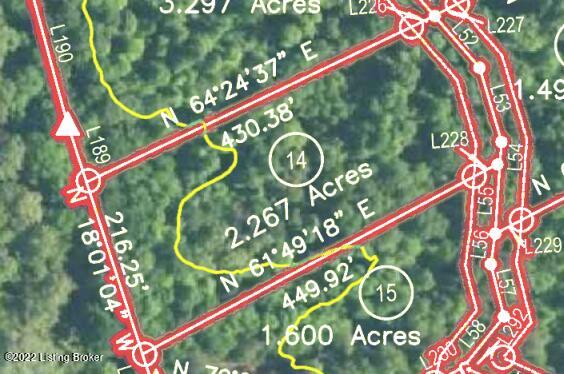 L14 Ted Logsdon Road Clarkson, KY 42726 - Photo 1 of 5 Lot View of Survey Plat