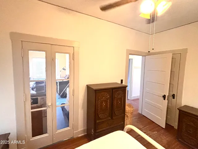 wooden floor in an empty room