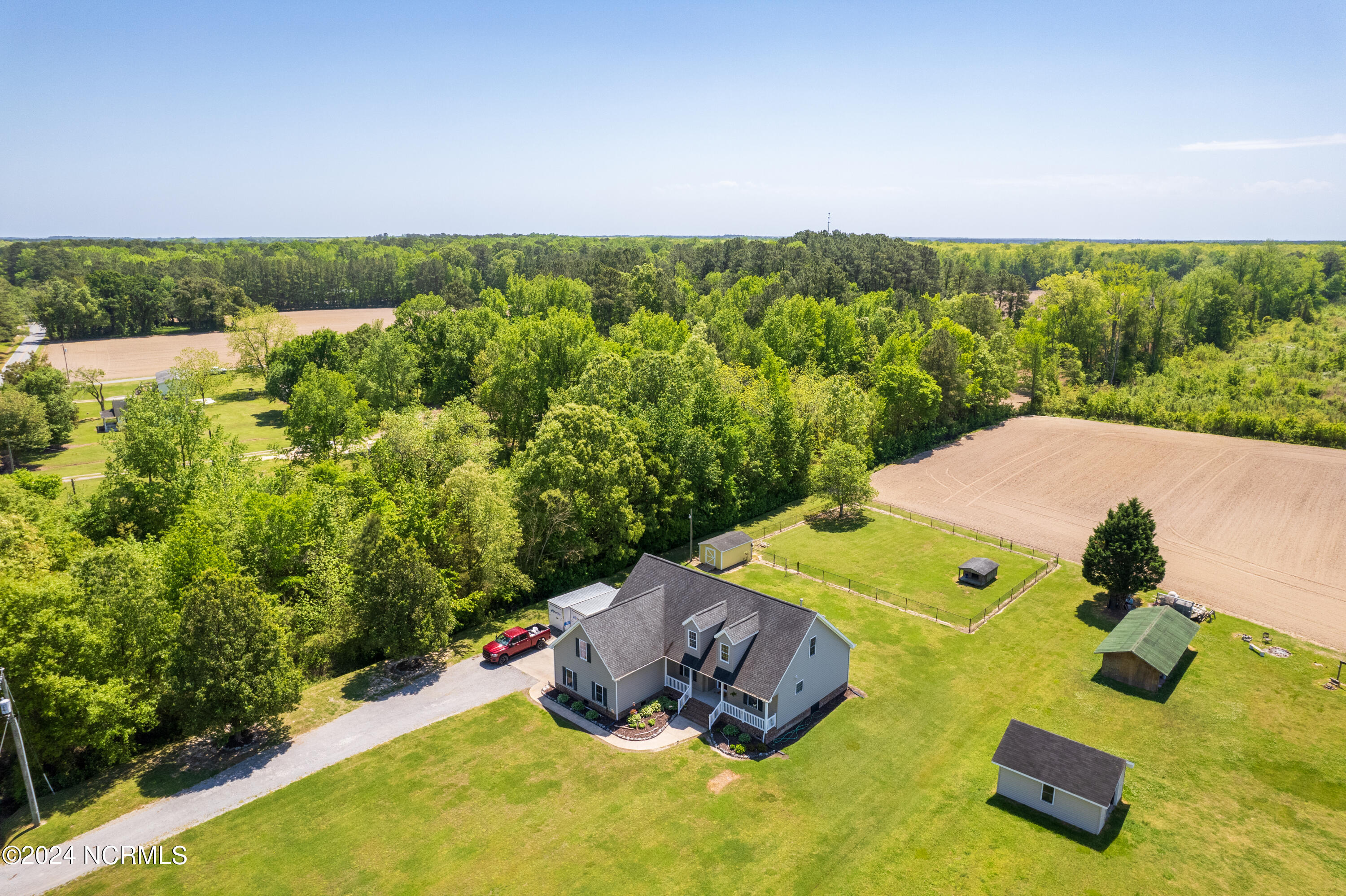 581 Okisko Road Elizabeth City, NC 27909 - Photo 4 of 23 drone-2