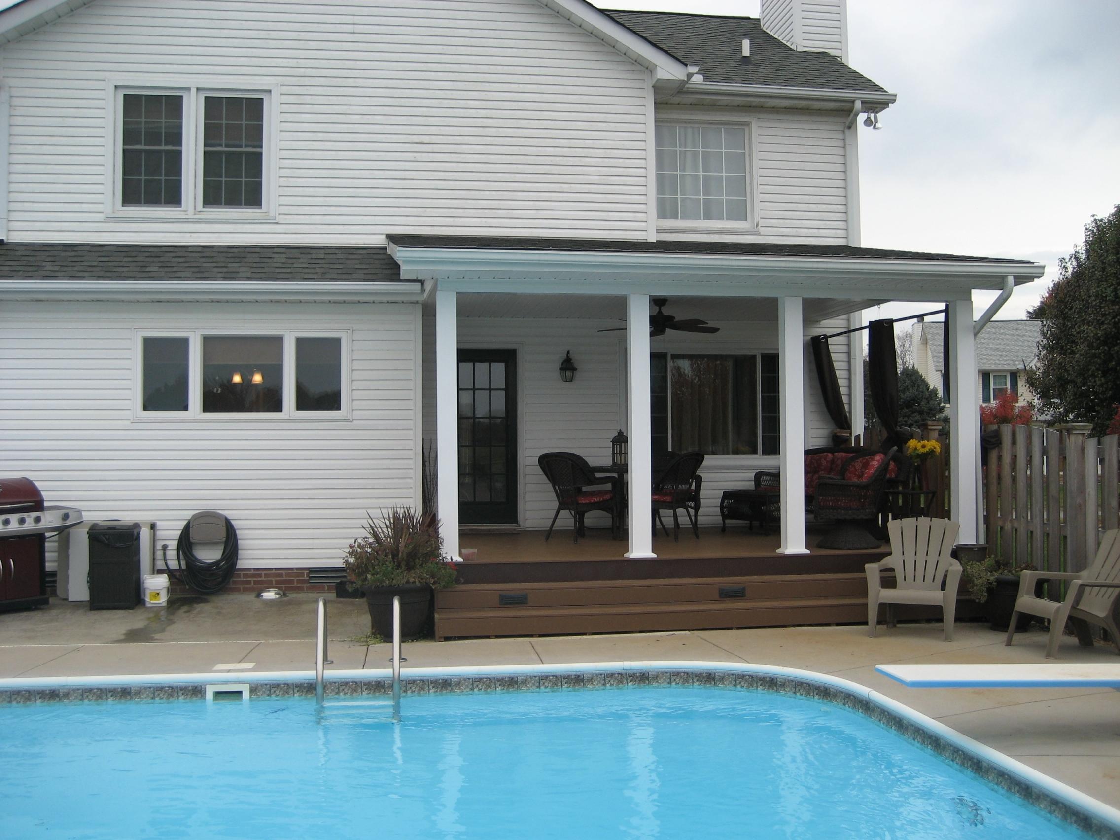 6930 Westerly Winds Road Knoxville, TN 37931 - Photo 23 of 27 Covered Porch & Pool