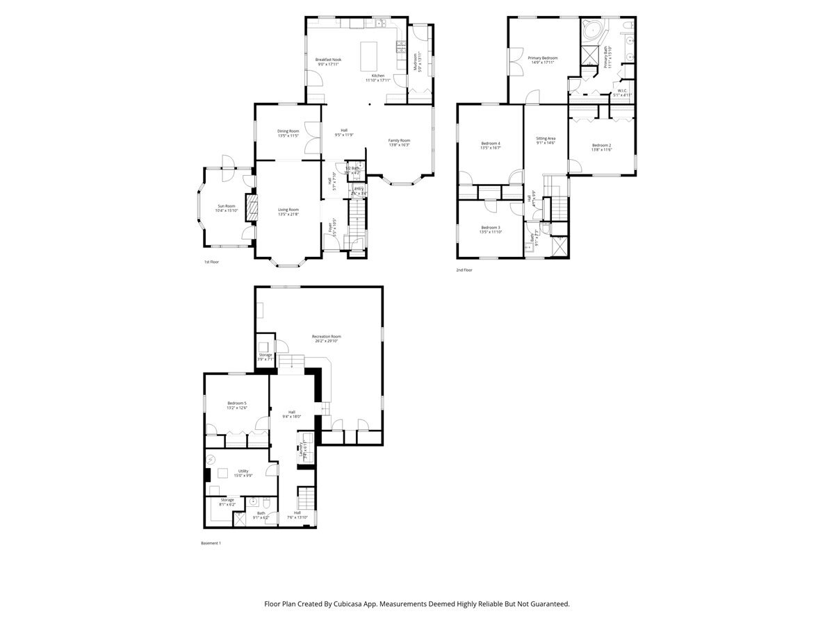 1878 Sunset Road Highland Park, IL 60035 - Photo 37 of 40 a picture of floor plan