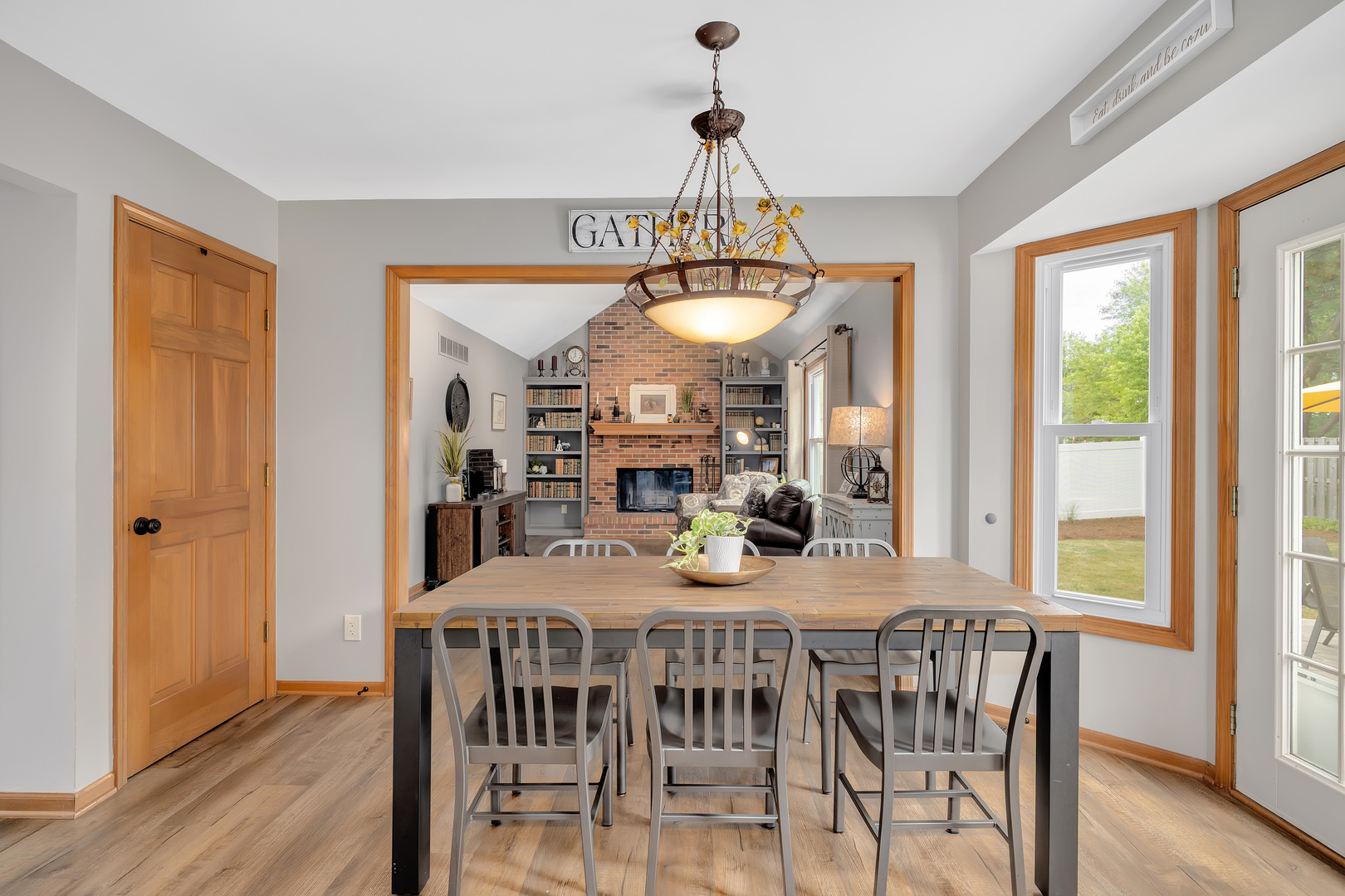 2499 Highland Road Geneva, IL 60134 - Photo 11 of 29 a view of a dining room with furniture window and wooden floor