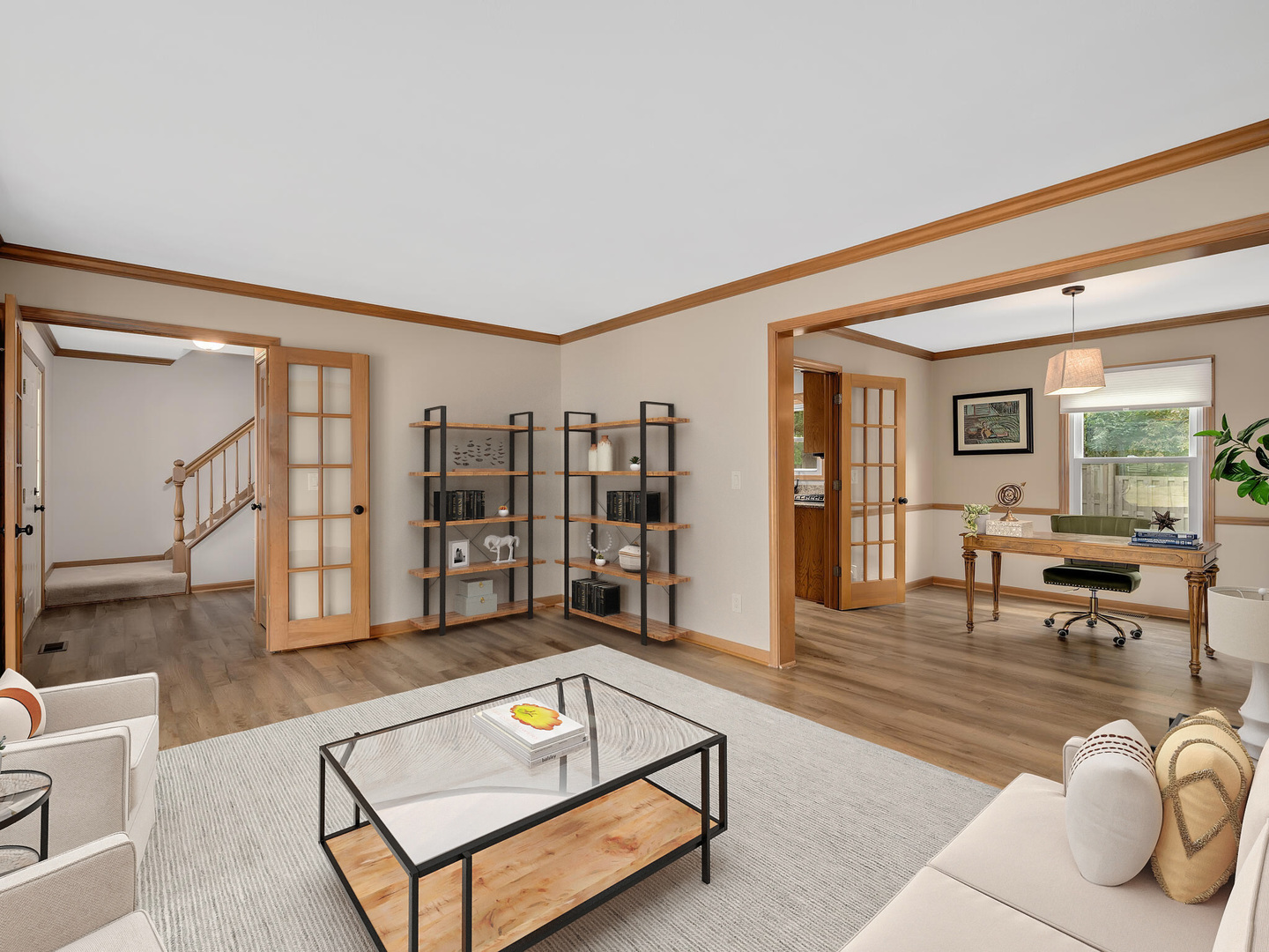 2499 Highland Road Geneva, IL 60134 - Photo 5 of 29 a living room with furniture and wooden floor