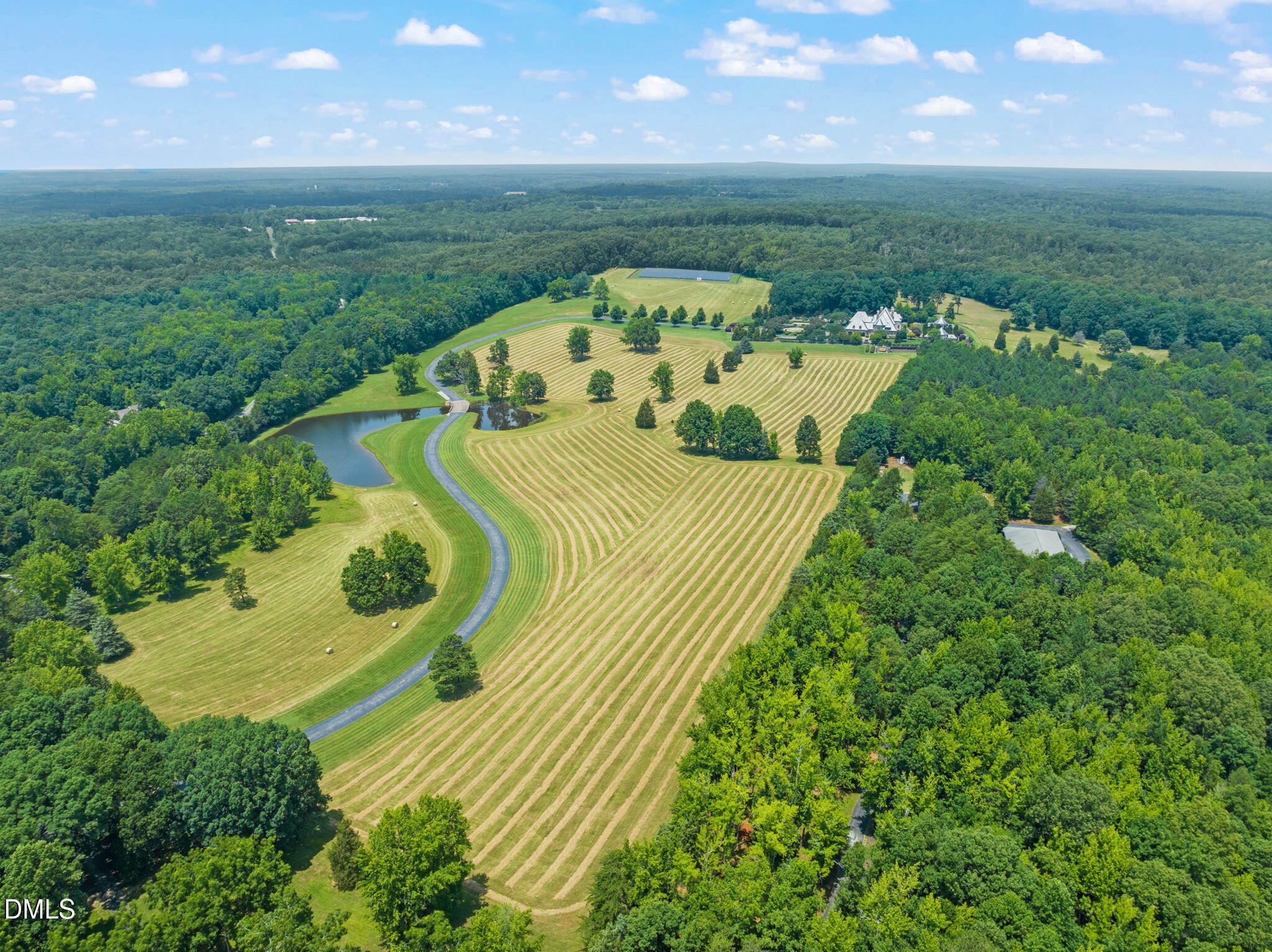 7505 New Sharon Church Road Rougemont, NC 27572 - Photo 84 of 99 swimming pool view with a garden space