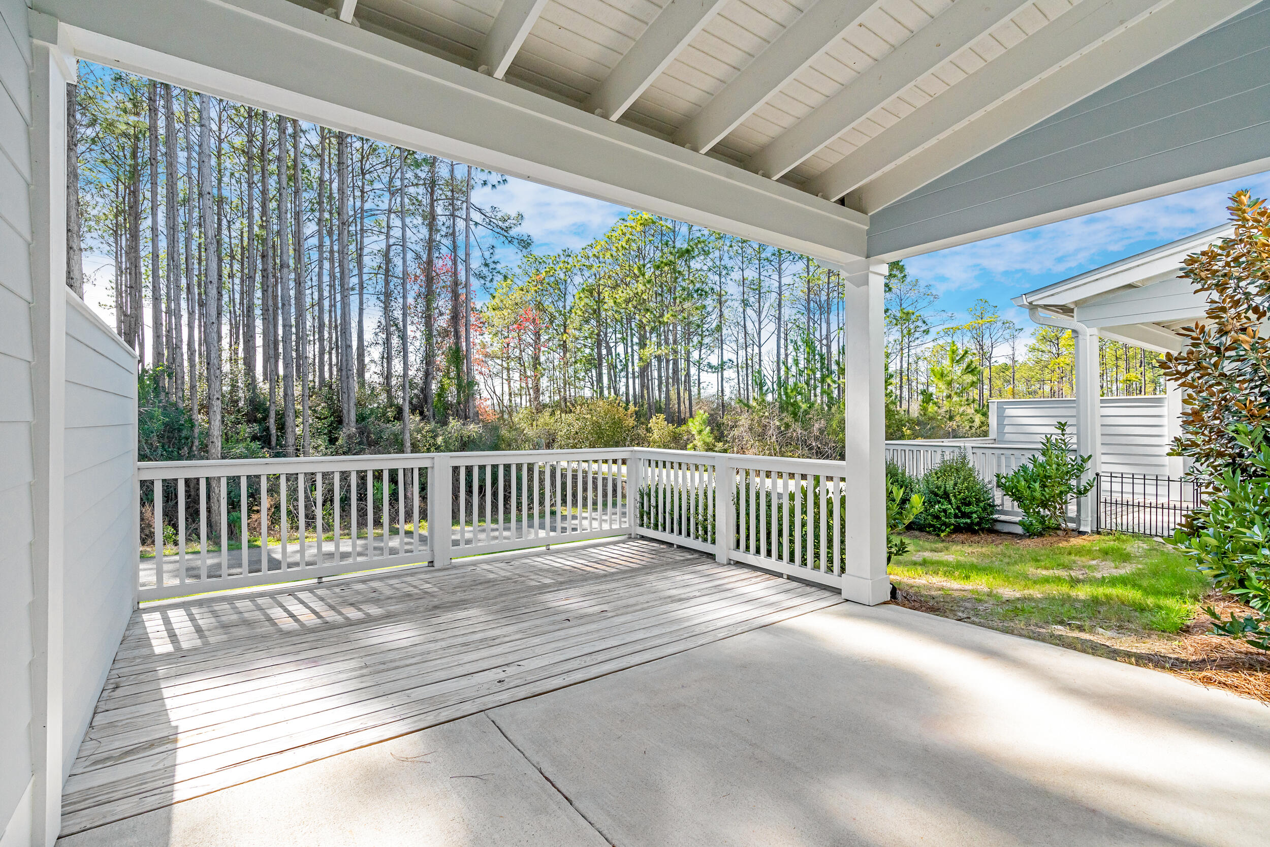 115 Golden Bell Court, Unit 115B Inlet Beach, FL 32461 - Photo 2 of 47 a view of a porch with a yard