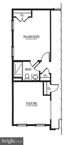 a kitchen with cabinets and window