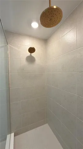 a view of hallway with a hallway