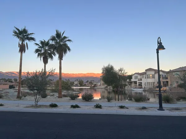 a view of lake with houses