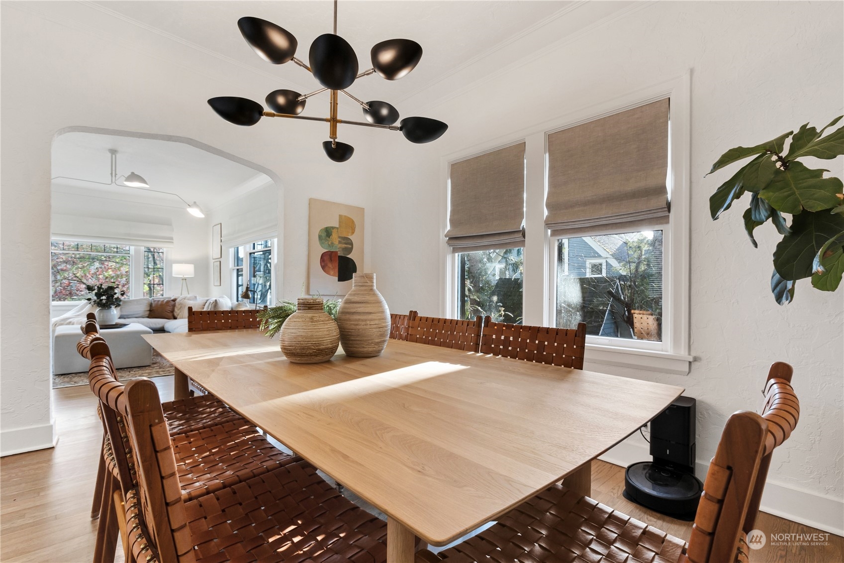 2114 North 65th Street Seattle, WA 98103 - Photo 14 of 40 a dining room with furniture and windows