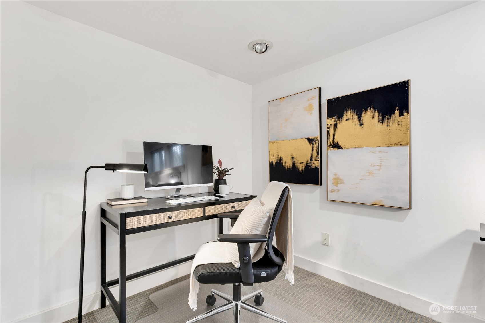 2114 North 65th Street Seattle, WA 98103 - Photo 31 of 40 a view of a workspace with furniture