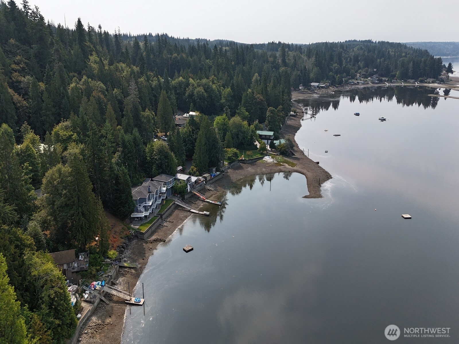 17871 Highway 106 Belfair, WA 98528 - Photo 14 of 18 a view of a lake with a mountain
