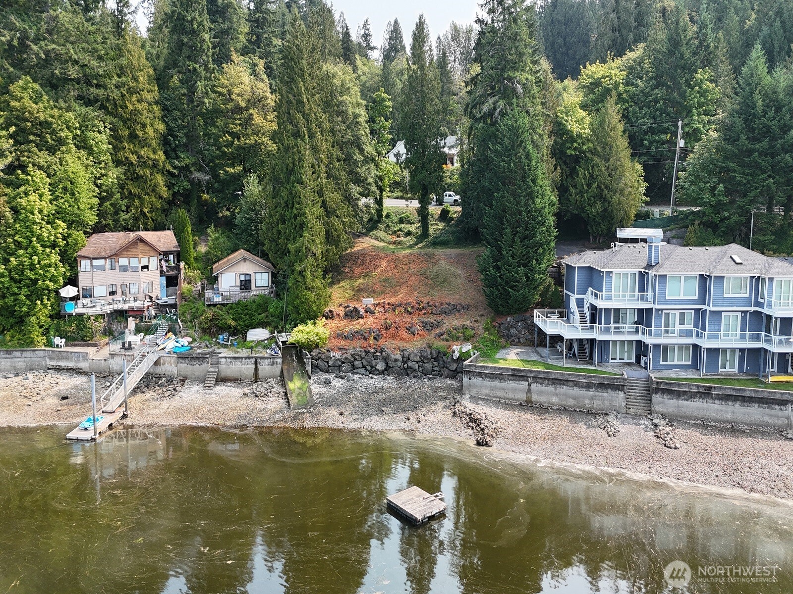 17871 Highway 106 Belfair, WA 98528 - Photo 17 of 18 a view of house with a lake view