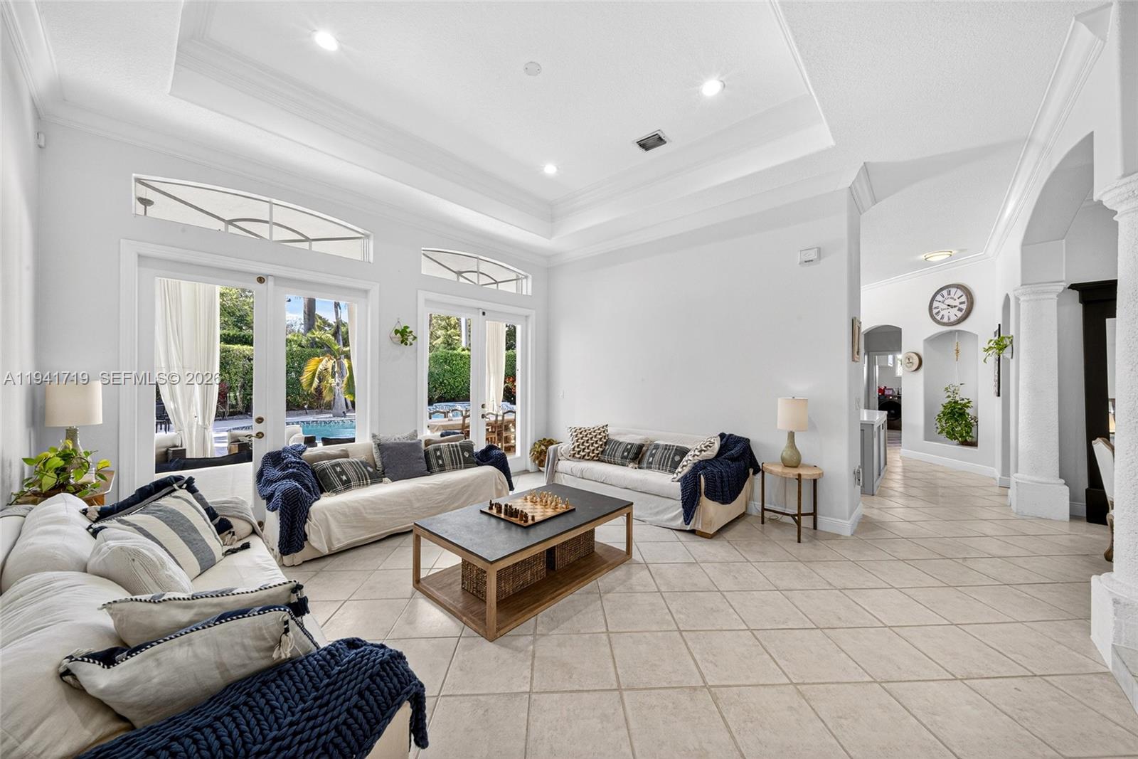 12530 Southwest 96th Court Miami, FL 33176 - Photo 11 of 82 a living room with furniture and wooden floor