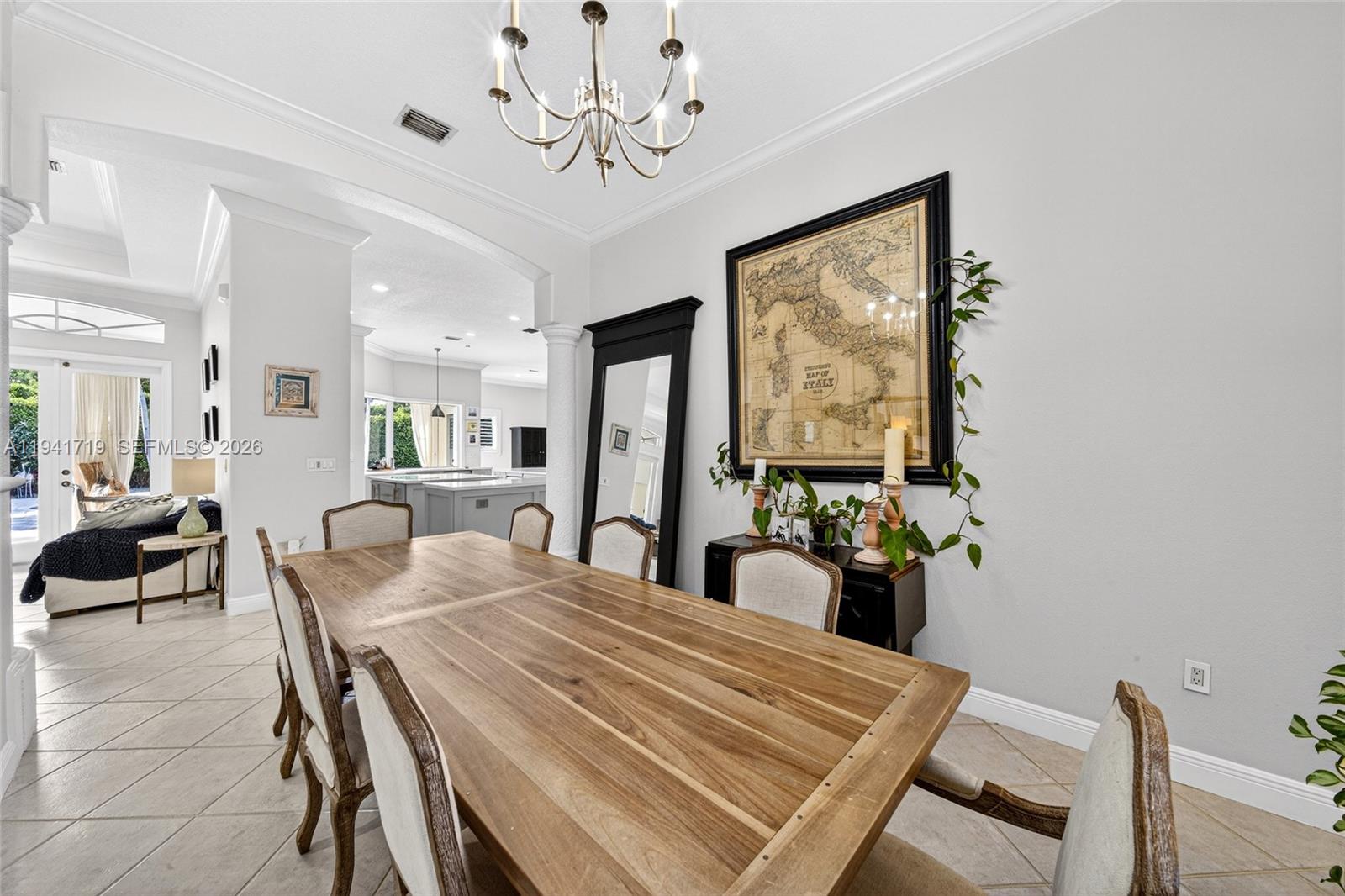 12530 Southwest 96th Court Miami, FL 33176 - Photo 16 of 82 a view of a dining room with furniture window and wooden floor