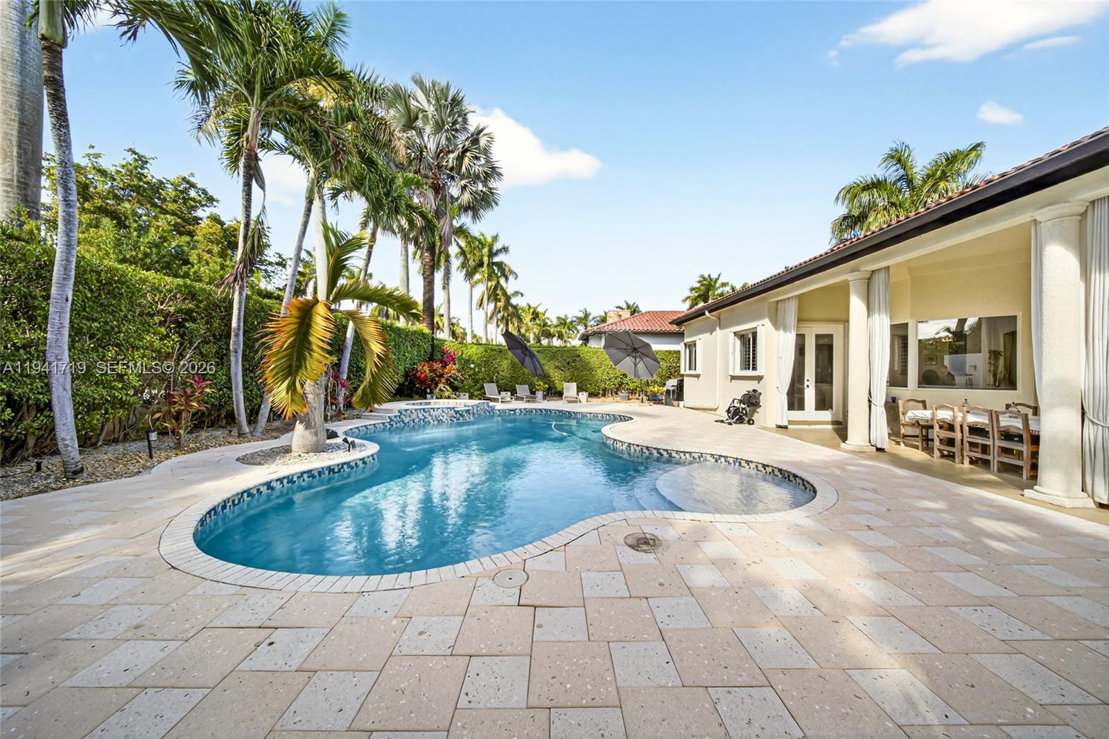 12530 Southwest 96th Court Miami, FL 33176 - Photo 61 of 82 a view of a house with a swimming pool