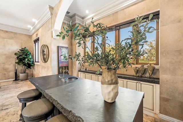 20 Vía Condotti Rancho Mirage, CA 92270 - Photo 14 of 40 a view of a dining room with furniture and wooden floor