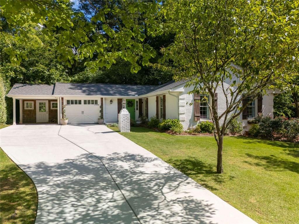 3176 Gablewood Court Decatur, GA 30033 - Photo 1 of 1 a front view of a house with a yard