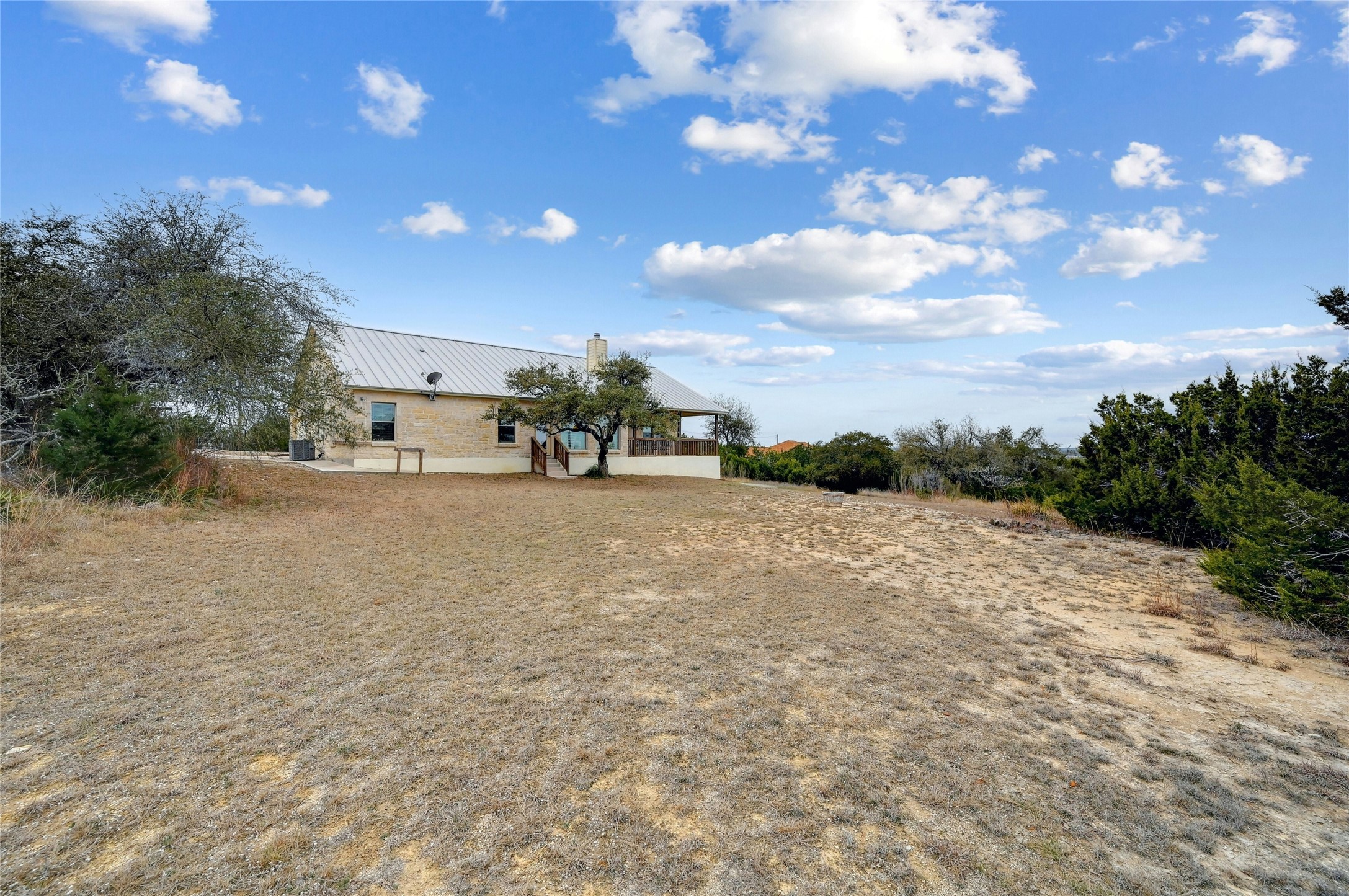 1370 Sunset View Fischer, TX 78623 - Photo 22 of 29 back yard area