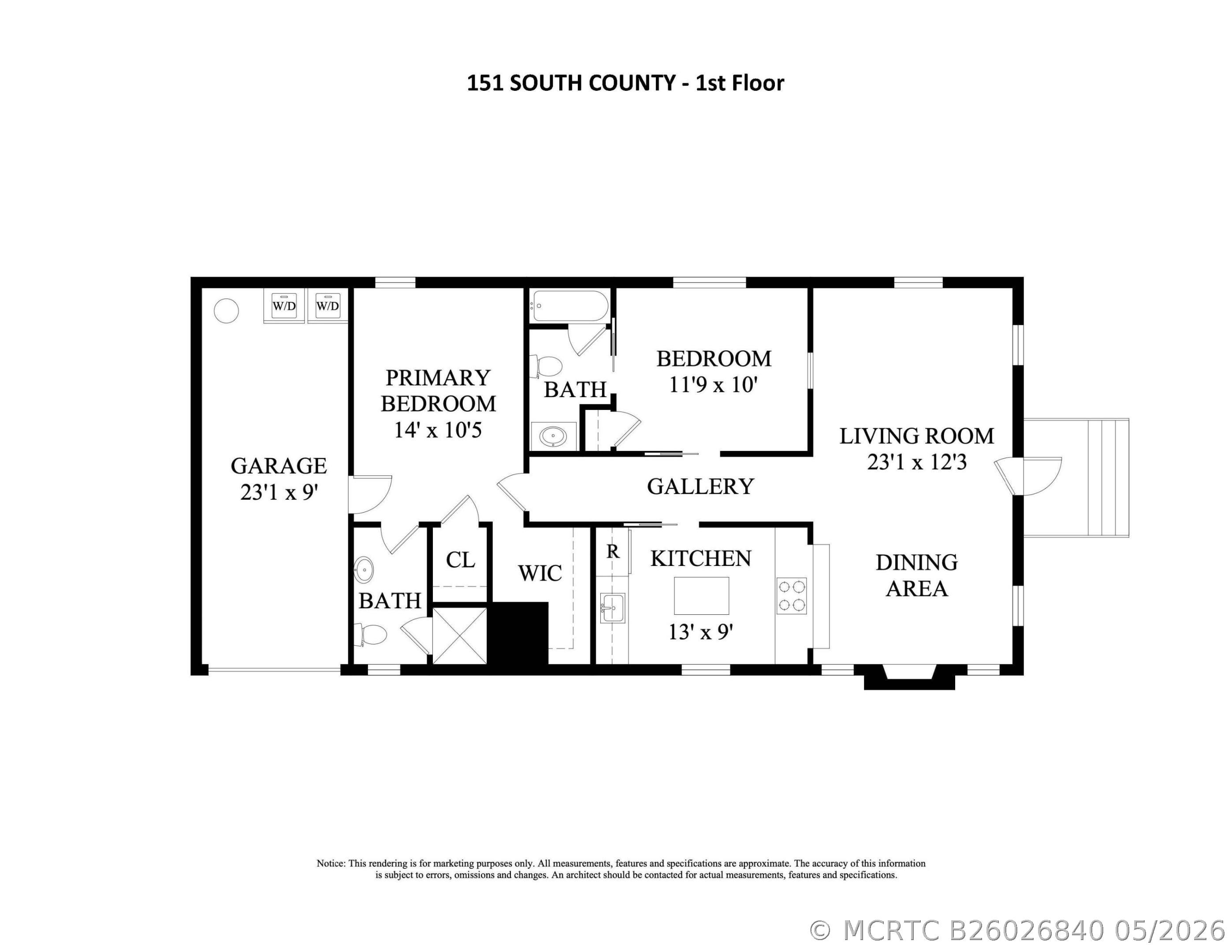 151 South County Road, Unit 1 Palm Beach, FL 33480 - Photo 18 of 18 151 S COUNTY ROAD Floorplan